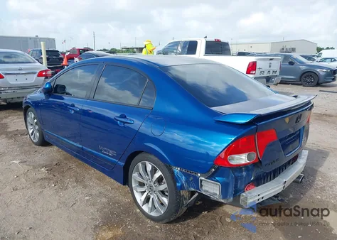 2009 Honda Civic Si z USA, uszkodzony, nr VIN 2HGFA55549H708819